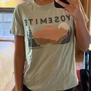 Small Target Green Yosemite Shirt